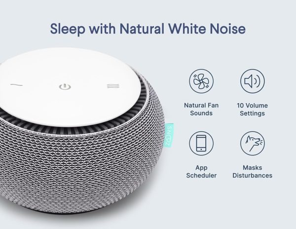 SNOOZ Smart White Noise Sound Machine