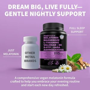 12-in-1 Melatonin Sleep Capsules Medchoice